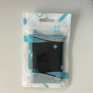 Black Stick-On Wallet